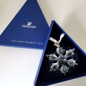 Swarovski Christmas Annual Ornament 2010 Large